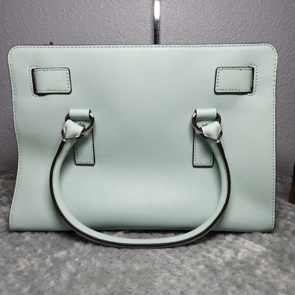 Auth. Michael Kors Hamilton East West Celadon w/ Silver Hardware - PRICE IS FIRM - Picture 2 of 12